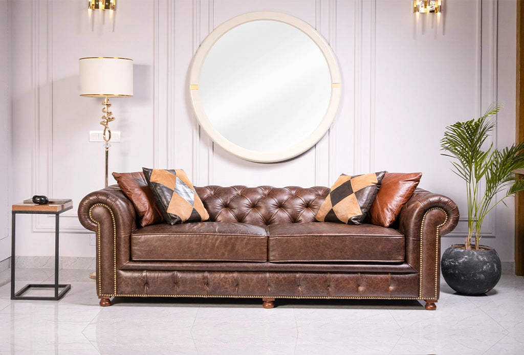 Arthur Sofa 3-Seater, stylish and comfortable, perfect for adding elegance to your living room.