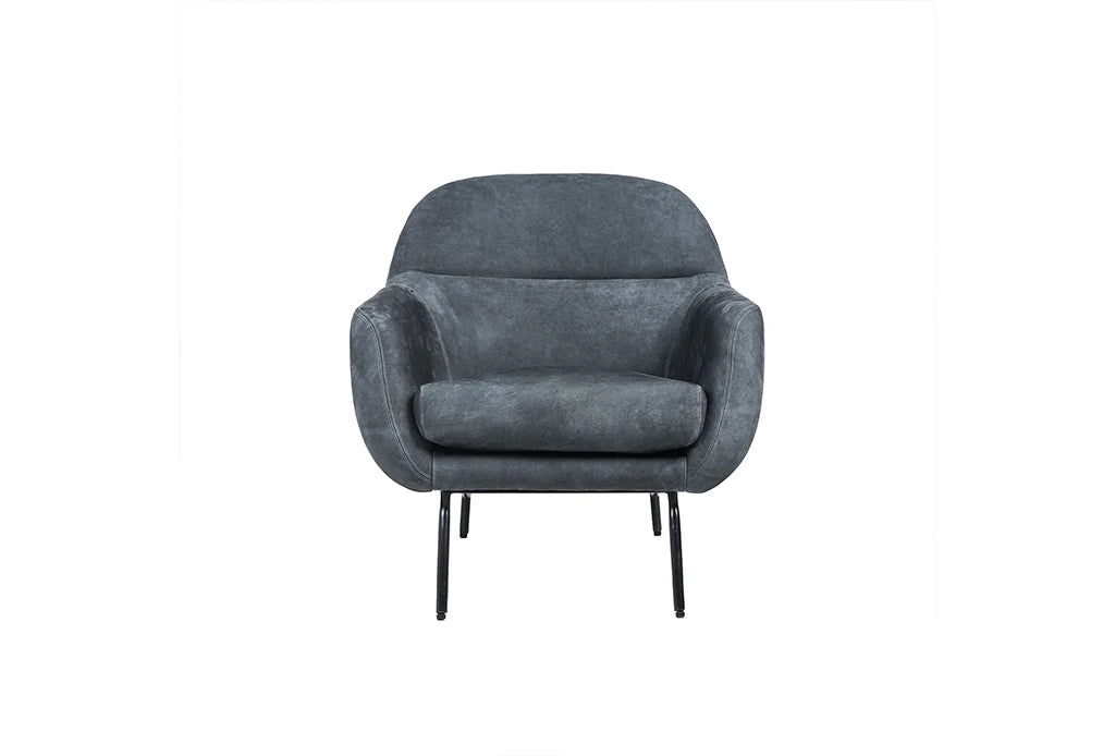 Modern Lounge Leather Armchair