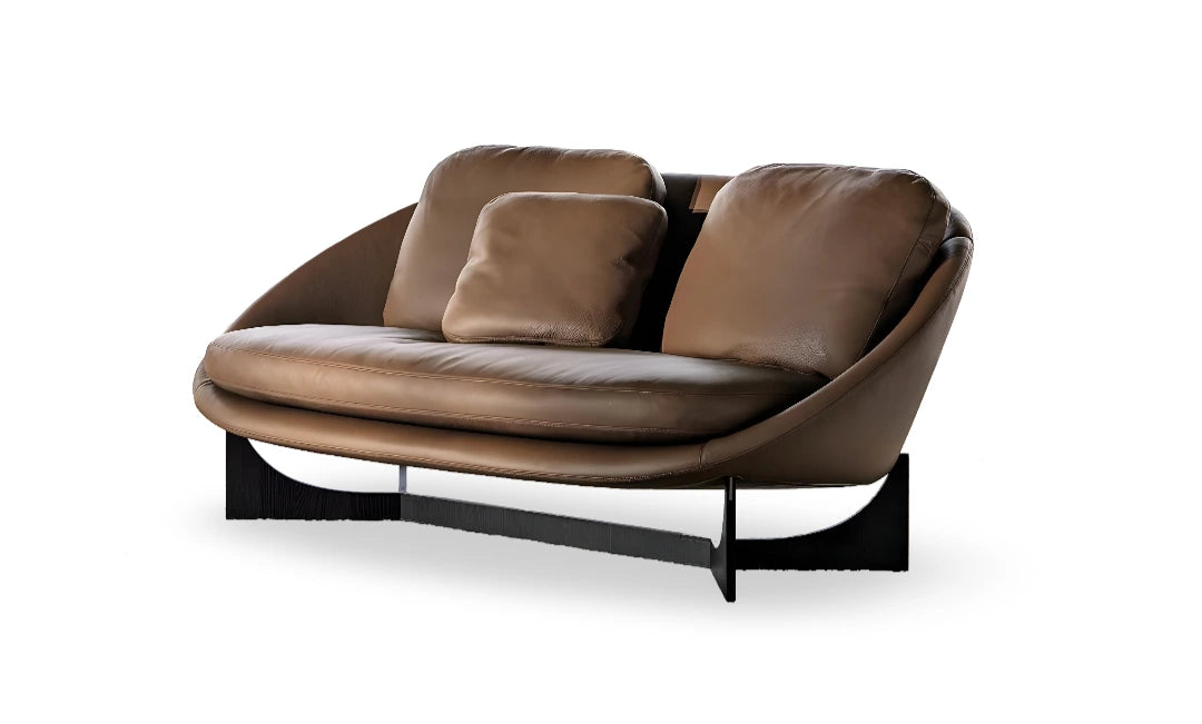 Full View Salloti Series 3-Seater Sofa, modern design with sleek lines, perfect for contemporary home interiors.